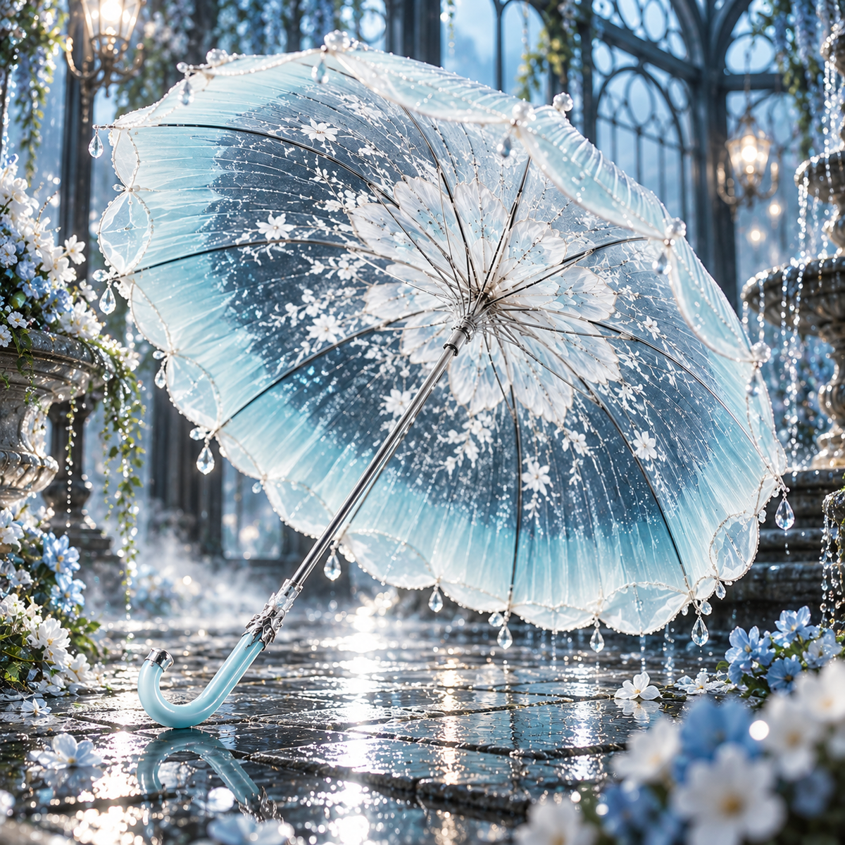 Glacier Bloom Parasol