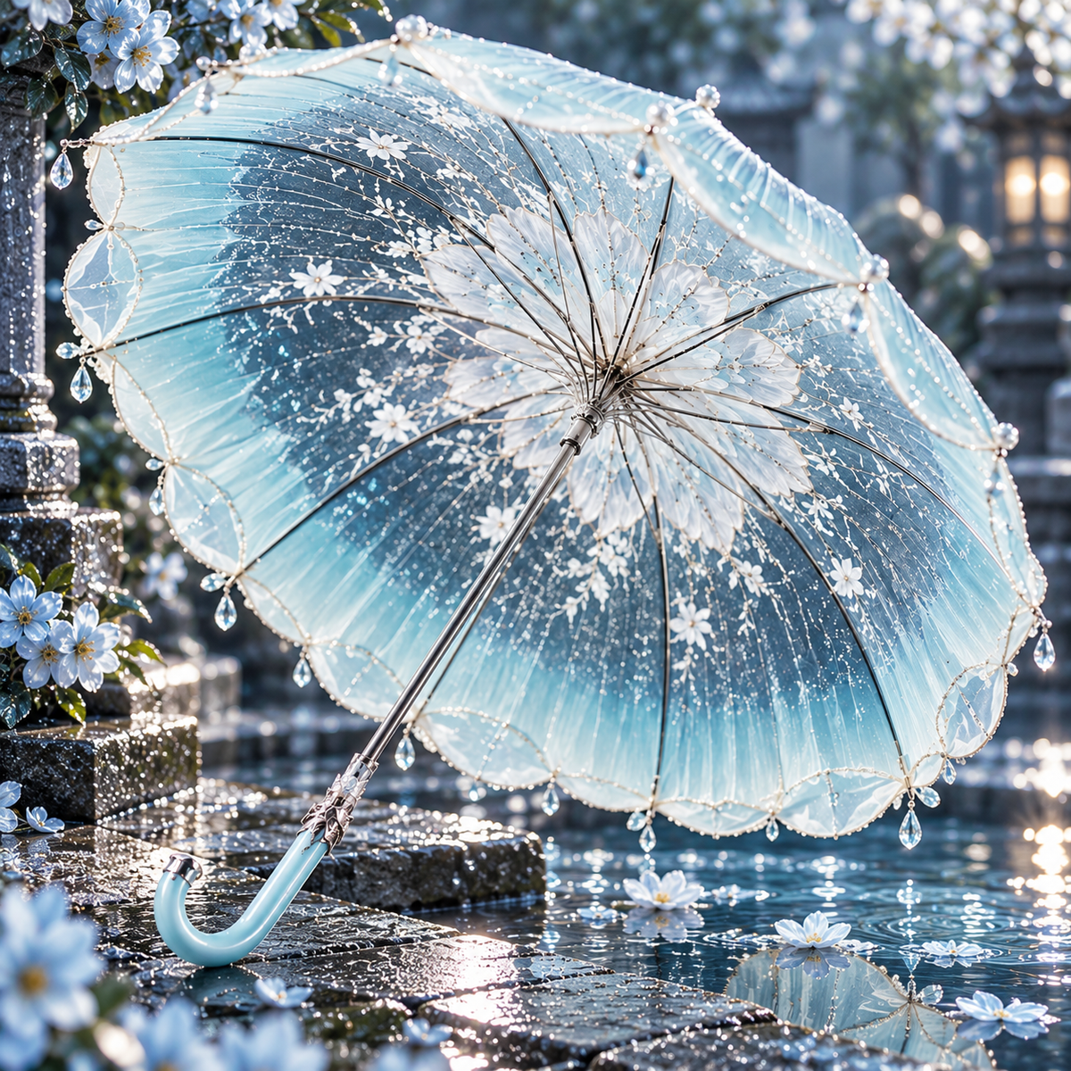 Glacier Bloom Parasol