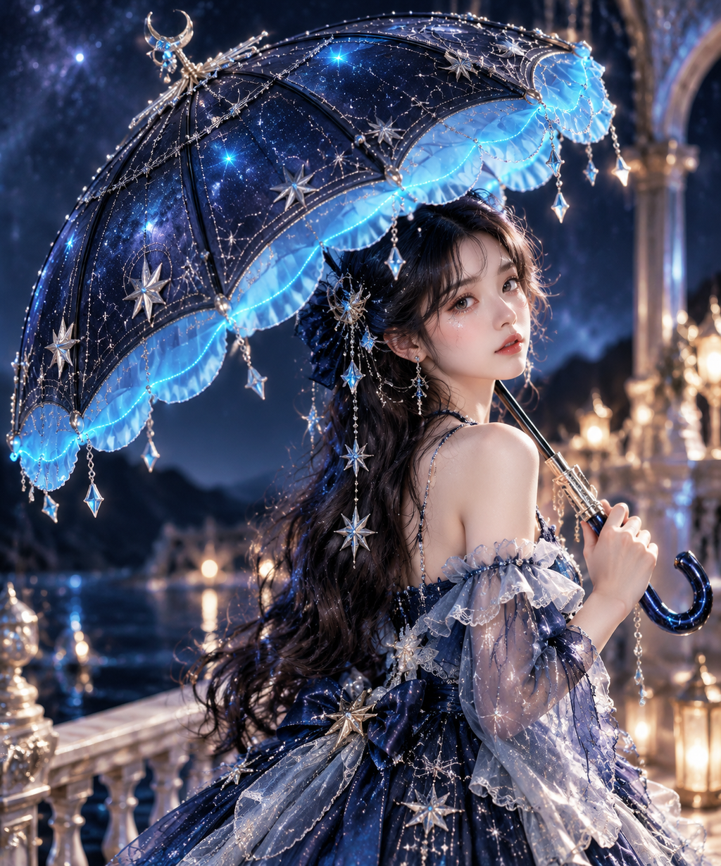 Afterglow Constellation Umbrella