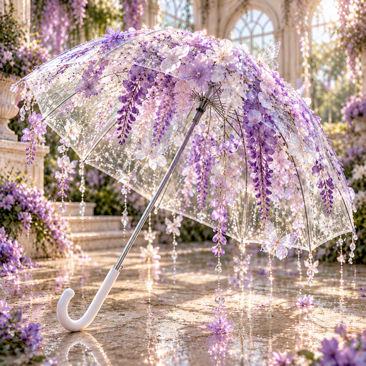 Wisteria Glasshouse Umbrella
