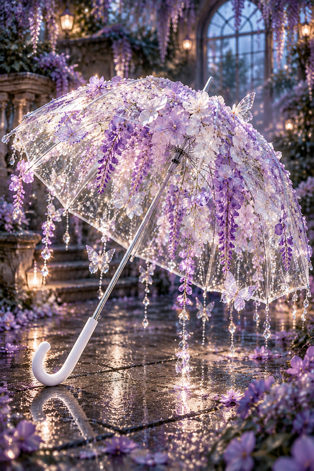 Wisteria Glasshouse Umbrella