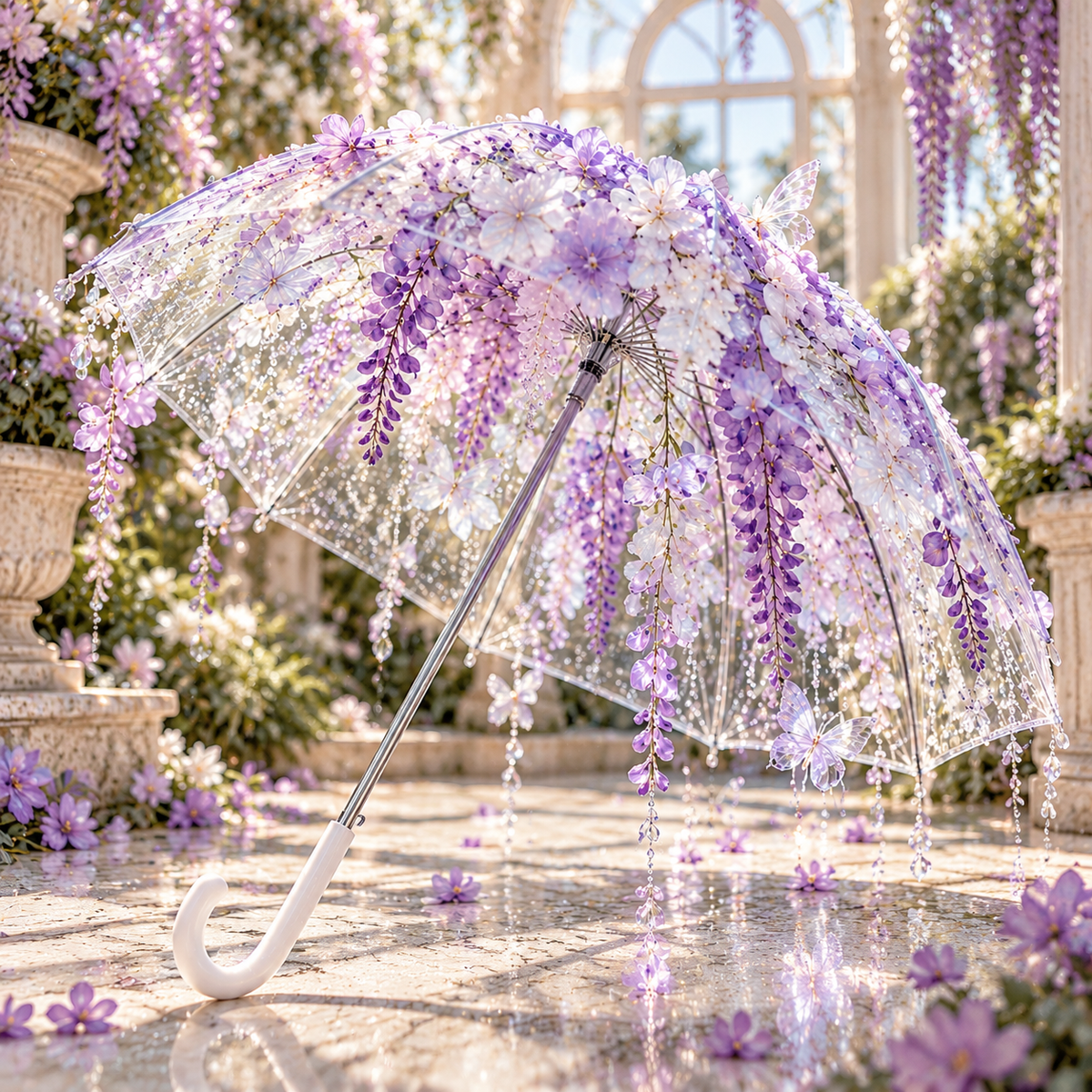 Wisteria Glasshouse Umbrella