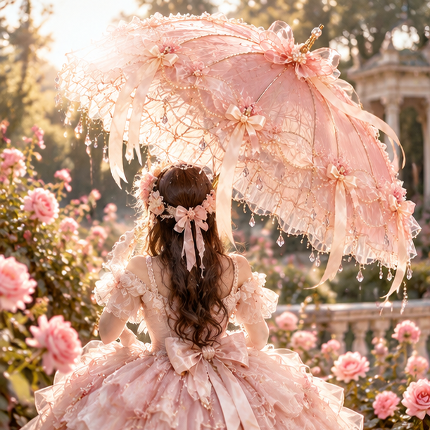 Rosewater Ribbon Dome