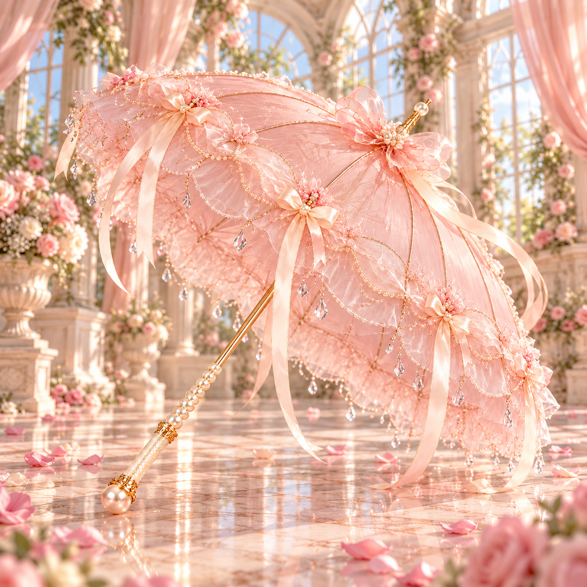 Rosewater Ribbon Dome