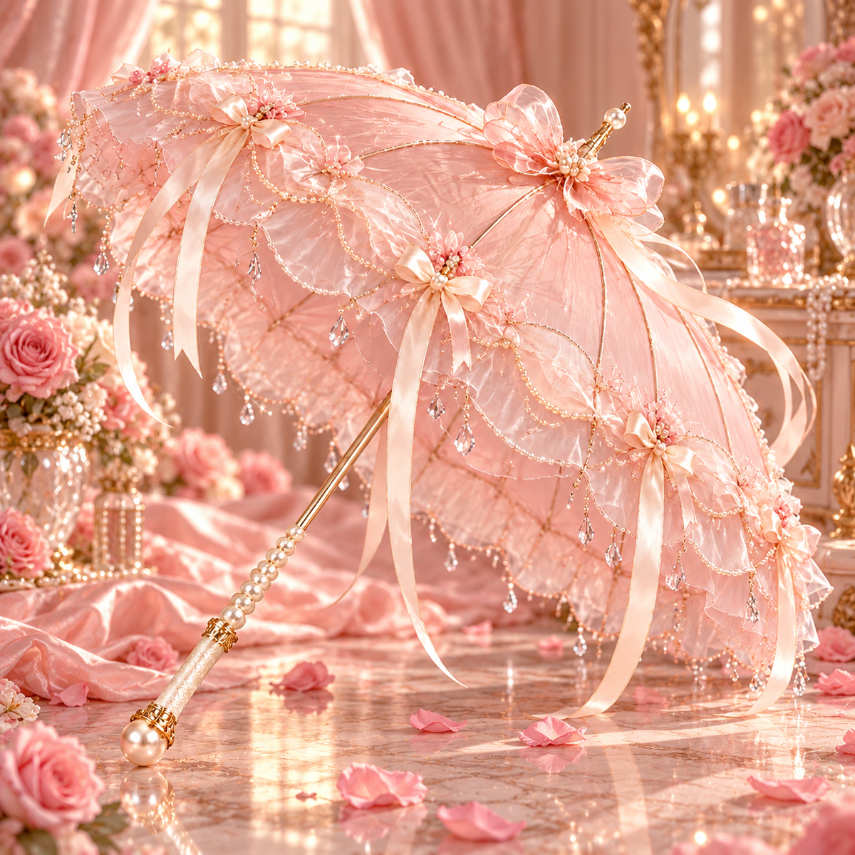 Rosewater Ribbon Dome